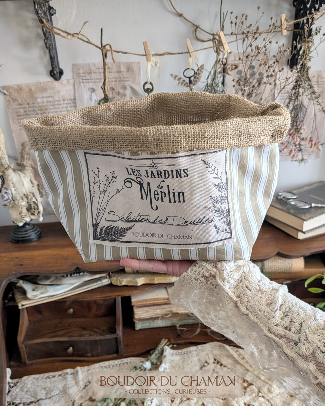 panier les jardins de merlin2