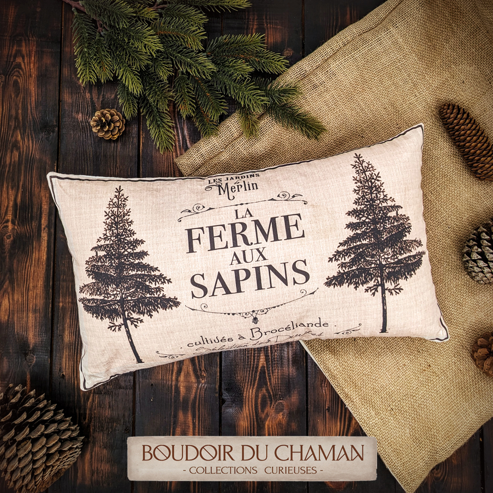 coussin la ferme aux sapins1