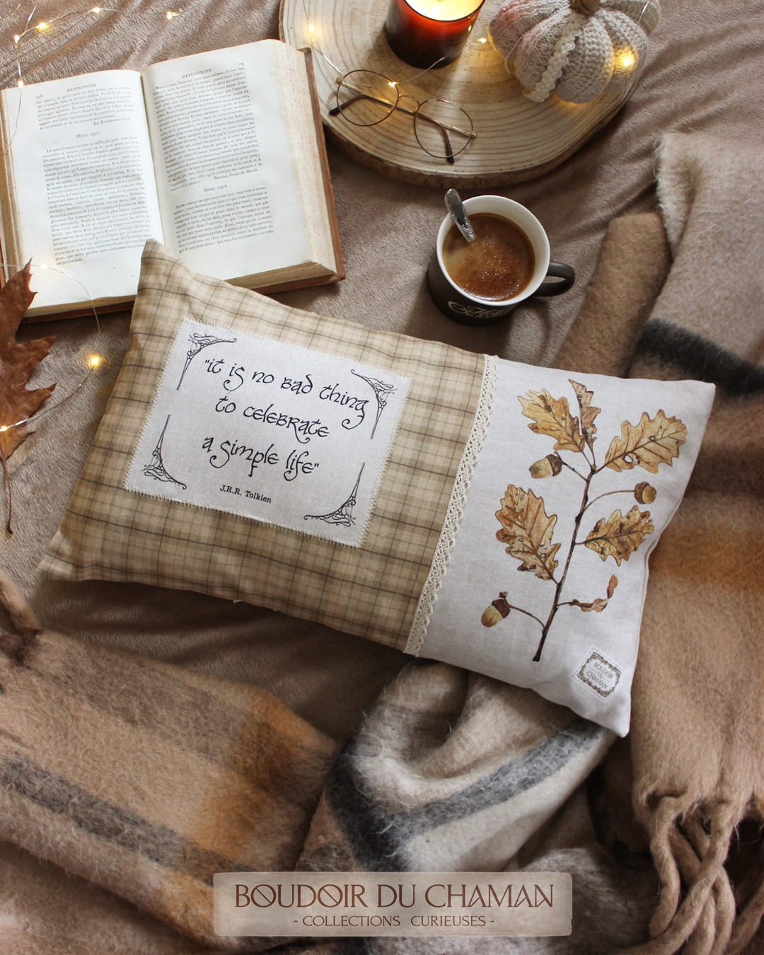 coussin tartan simple life7